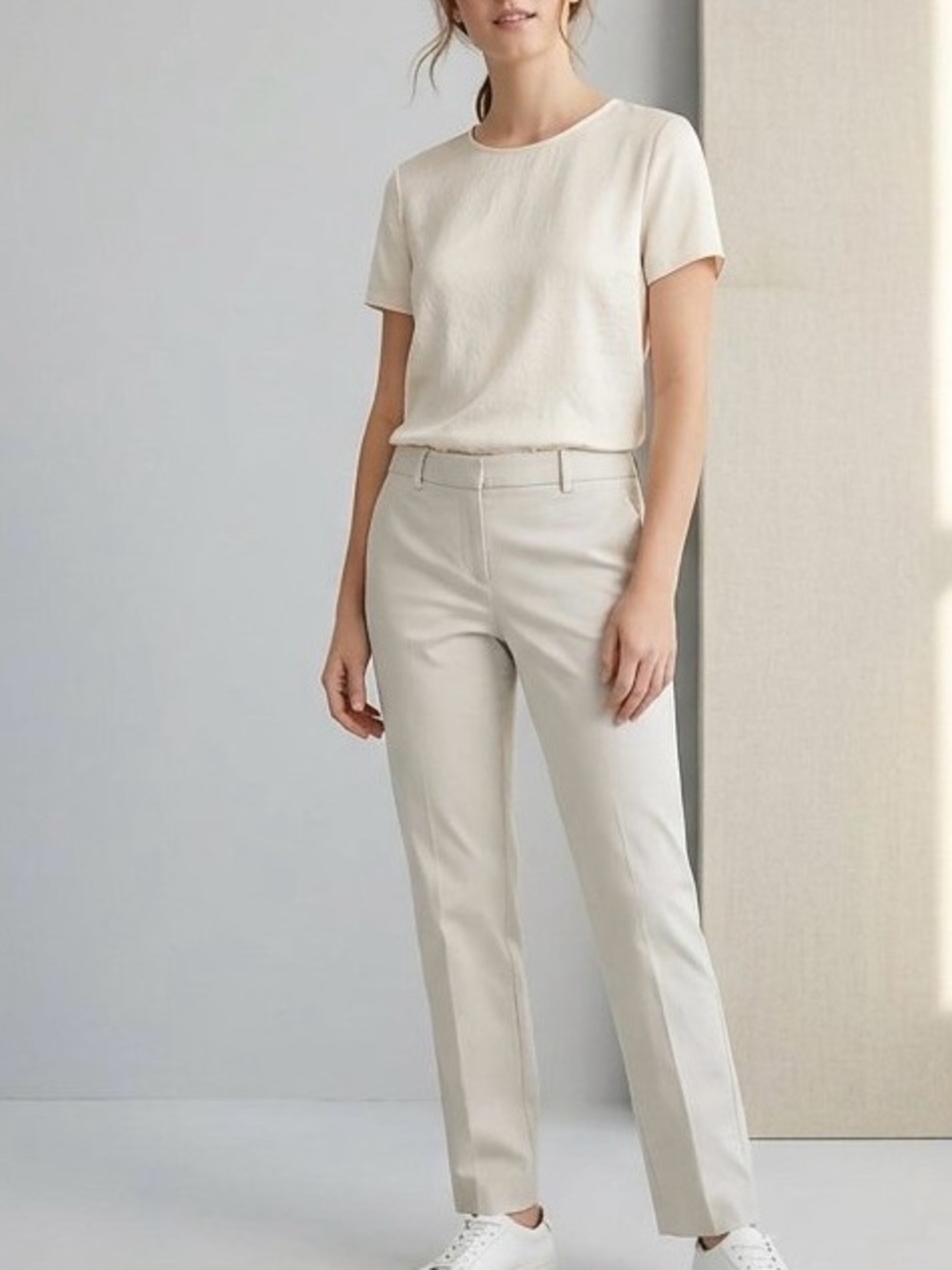 NWT J.Crew Cream City Fit Straight Leg Dress Pants Size 6